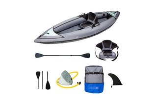 $Kayak gonflable avec accessoires Kayak 101 - Gris