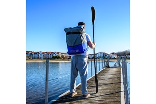 $Kayak gonflable avec accessoires Kayak 101 - Gris