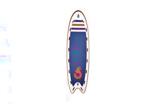 $Stand Up Paddle Squad - Bleu et blanc