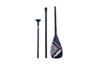 $Pagaie Stand Up Paddle Fusion - Noir et bleu marine
