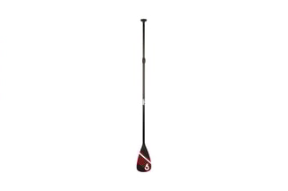 $Pagaie Stand Up Paddle - Noir et rouge