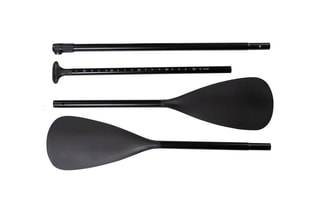 $Pagaie double fonction paddle-kayak - Noir