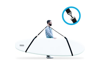 $6 accessoires Stand Up Paddle - Noir