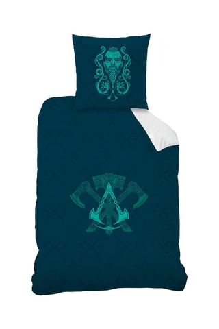 $Parure de couette Assassin's Creed - Bleu nuit