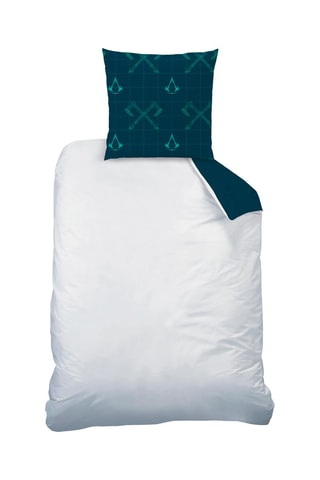 $Parure de couette Assassin's Creed - Bleu nuit