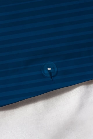 $Parure de couette OM - Bleu marine