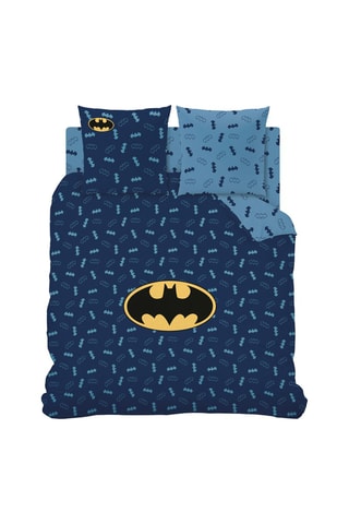 $Parure de couette Batman La Ligue des Justiciers DC Comics - Bleu