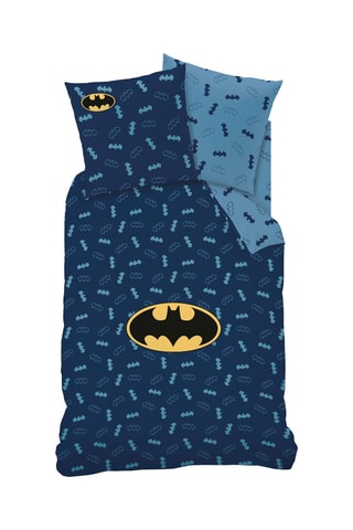 $Parure de couette Batman La Ligue des Justiciers DC Comics - Bleu