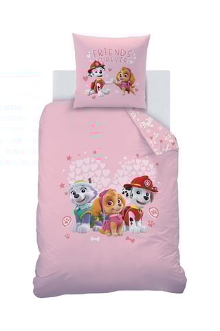 $Parure de couette Pat' Patrouille -Rose