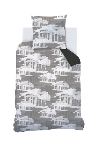 $Parure de couette Naruto - Gris foncé - 140 x 200 cm