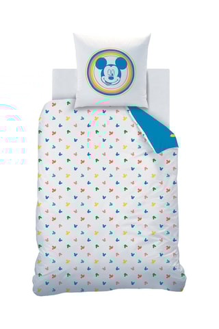 $Parure de couette Disney Home Mickey - Bleu - 140 x 200 cm