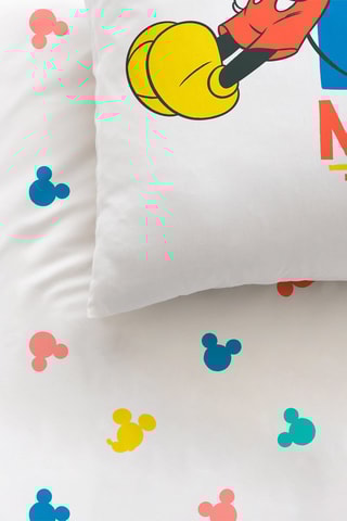 $Parure de couette Disney Home Mickey - Bleu - 140 x 200 cm