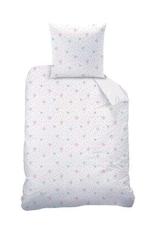 $Parure de couette Everest et Stella Pat' Patrouille - Blanc et rose