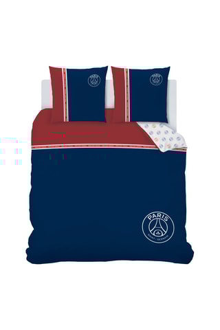 $Parure de couette PSG - Bleu