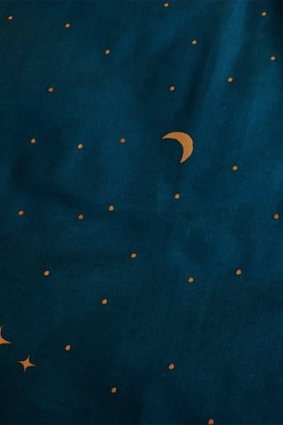 $Parure de couette 115 fils/cm² -  Bleu