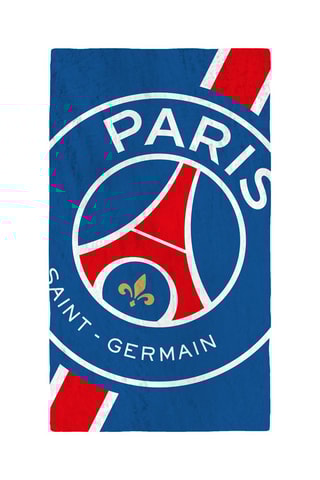 $Drap de bain PSG - Bleu et rouge