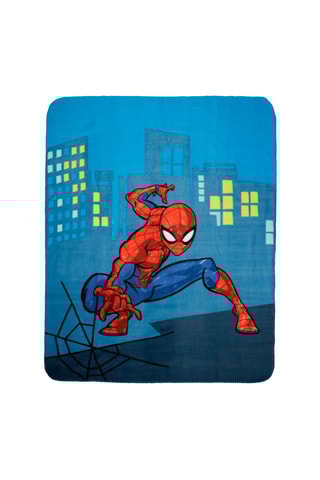 $Plaid Spider-Man Avengers Marvel - Bleu et rouge - 110 x 140 cm