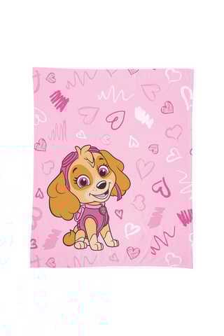 $Plaid Stella Pat' Patrouille - Rose - 125 x 150 cm