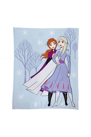 $Plaid La Reine des neiges Disney - 
Bleu - 125 x 150 cm