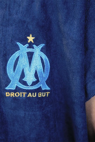 $Poncho de bain OM - Bleu marine