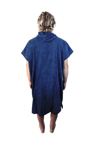 $Poncho de bain OM - Bleu marine