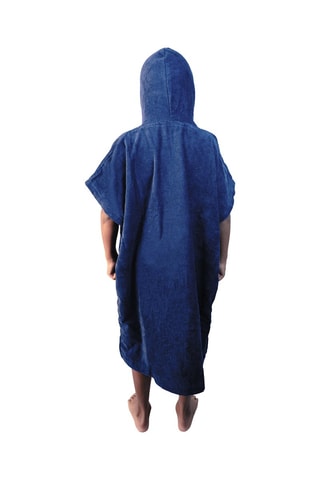 $Poncho de bain FFF - Bleu