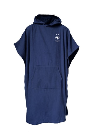 $Poncho de bain FFF - Bleu