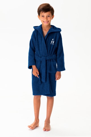 $Peignoir FFR - Bleu marine