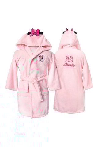 $Peignoir Minnie Disney - Rose pâle