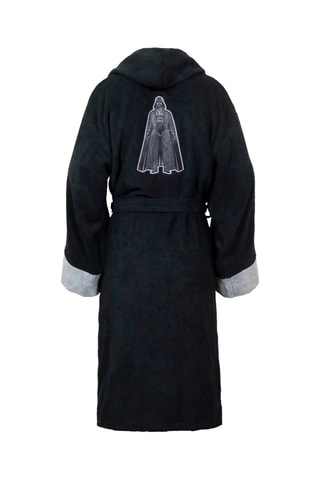 $Peignoir Adulte Star Wars Home - Noir et gris