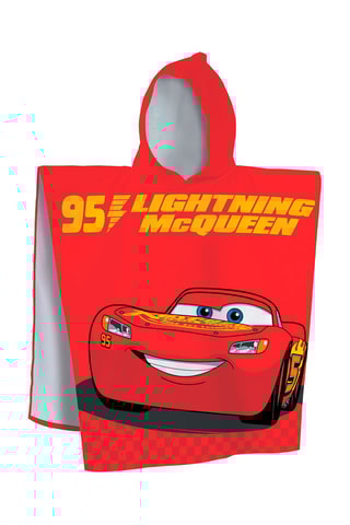 $Cape de bain Flash McQueen Cars Disney - Rouge