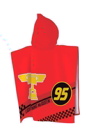 $Cape de bain Flash McQueen Cars Disney - Rouge