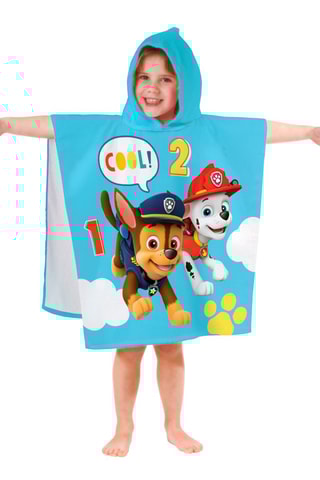 $Cape de bain Pat' Patrouille - Bleu