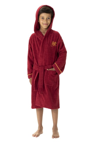 $Peignoir enfant Harry Potter WB - Bordeaux 