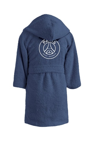 $Peignoir à capuche PSG - Bleu