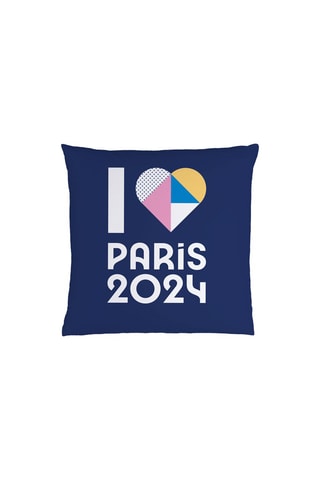 $Coussin Paris 2024 - Bleu marine - 40 x 40 cm