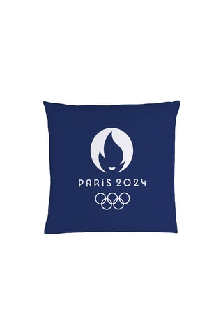 $Coussin Paris 2024 - Bleu marine - 40 x 40 cm