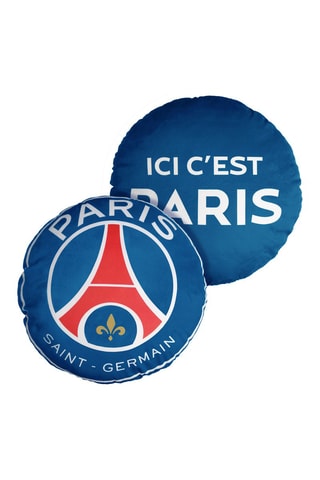 $Coussin PSG - Bleu et blanc - 40 cm