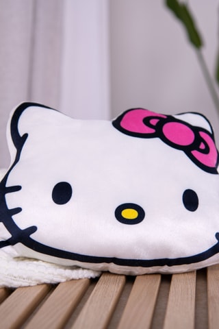 $Coussin Hello Kitty Sanrio - Blanc - 26 x 36 cm