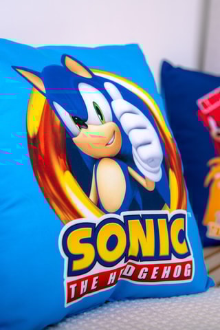 $Coussin Sonic - Bleu - 40 x 40 cm