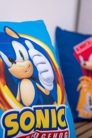 $Coussin Sonic - Bleu - 40 x 40 cm