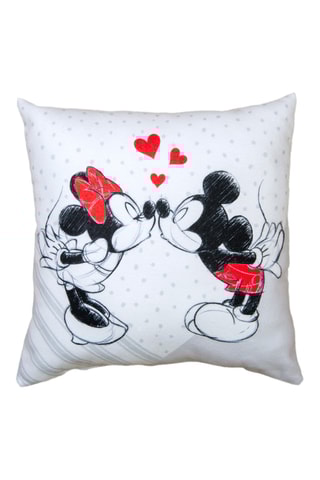 $Coussin Mickey et Minnie Disney - Blanc - 40 x 40 cm