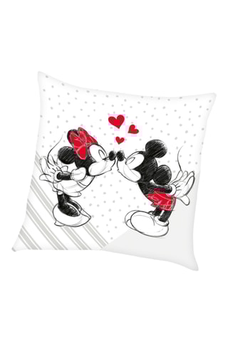 $Coussin Mickey et Minnie Disney - Blanc - 40 x 40 cm