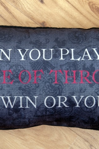 $Coussin Game of Thrones - Gris - 30 x 50 cm