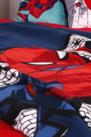 $Plaid Spider-Man Avengers Marvel - Bleu - 130 x 170 cm