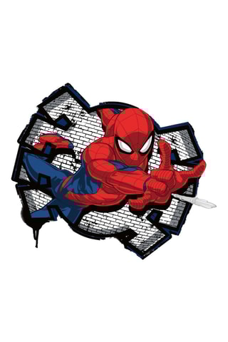 $Plaid Spider-Man Avengers Marvel - Bleu - 130 x 170 cm