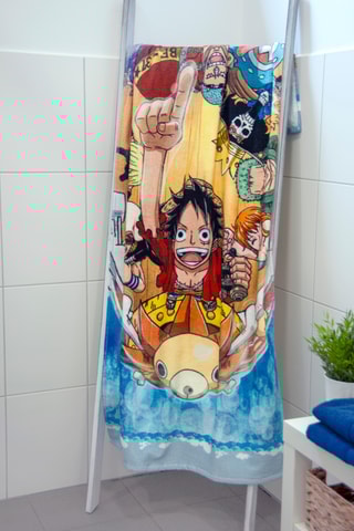 $Drap de bain One Piece - Bleu - 75 x 150 cm
