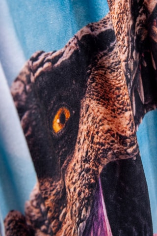 $Drap de douche Jurassic World - Bleu - 75 x 150 cm