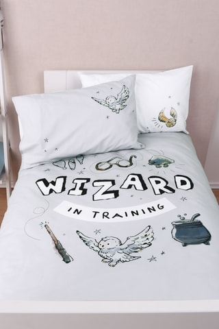 $Parure de lit réversible Harry Potter - Gris