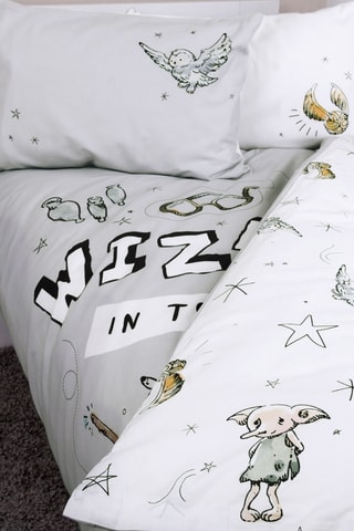 $Parure de lit réversible Harry Potter - Gris